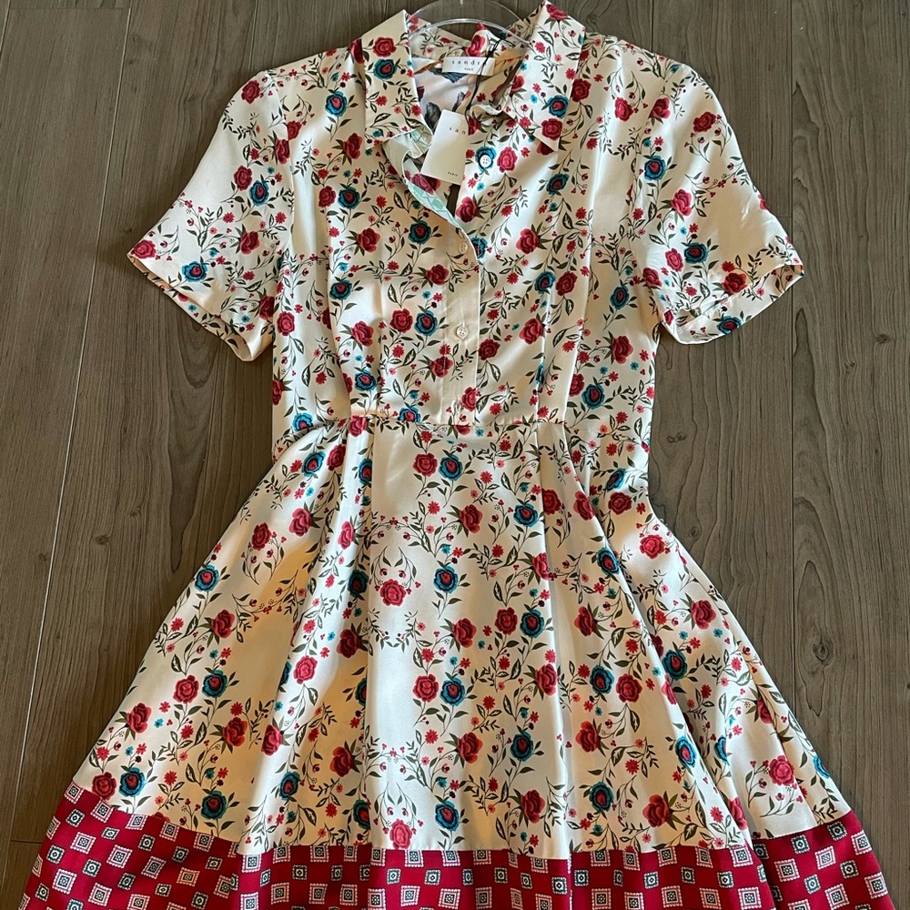 Sandro size 1 New NWT Dress